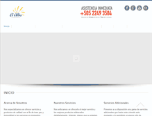 Tablet Screenshot of funerariaelalba.com